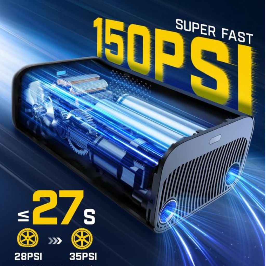 EVOLVED® TirePro X9 Portable Tire Inflator