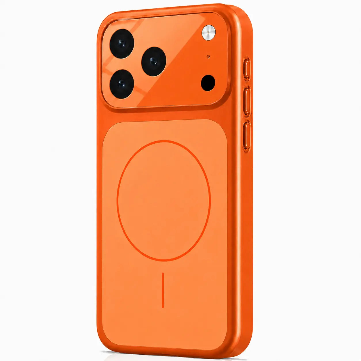 Protective MagSafe case for iPhone with camera cover