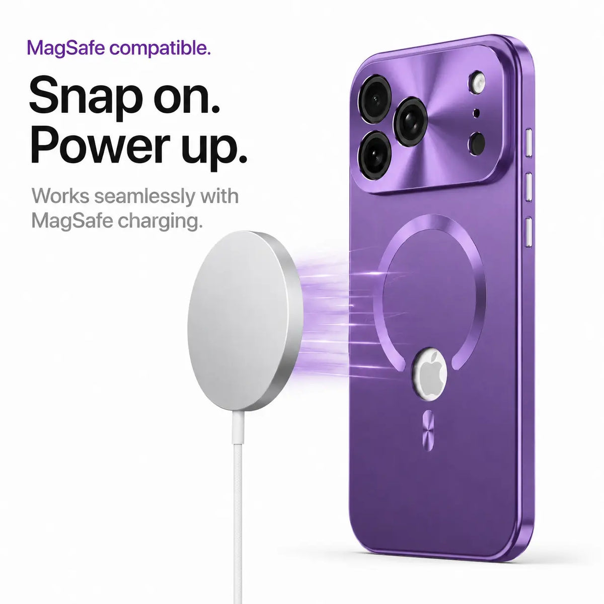 metal frame iphone case amethyst purple #color_Amethyst Purple