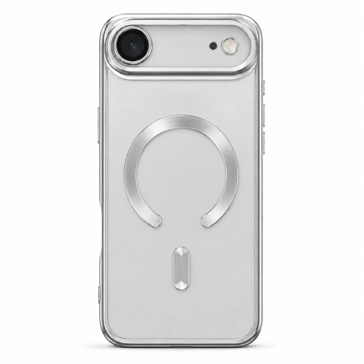 Fingerprint resistant clear phone case with anti-smudge coating
