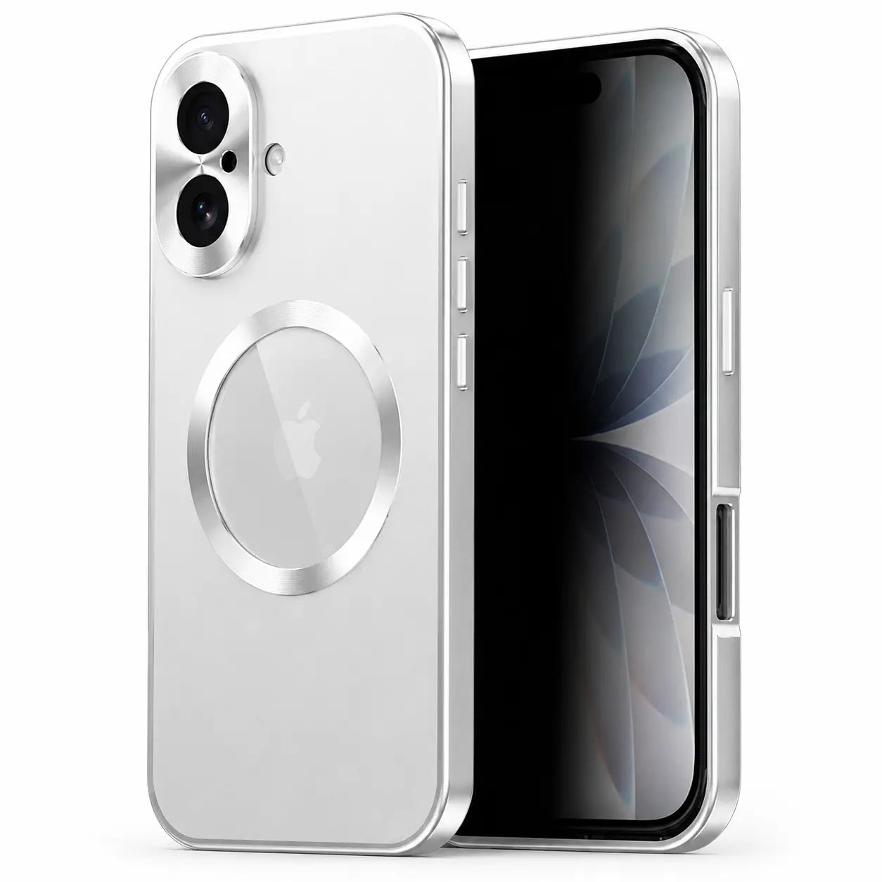 alloy frame iphone case titanium silver #color_Titanium Silver