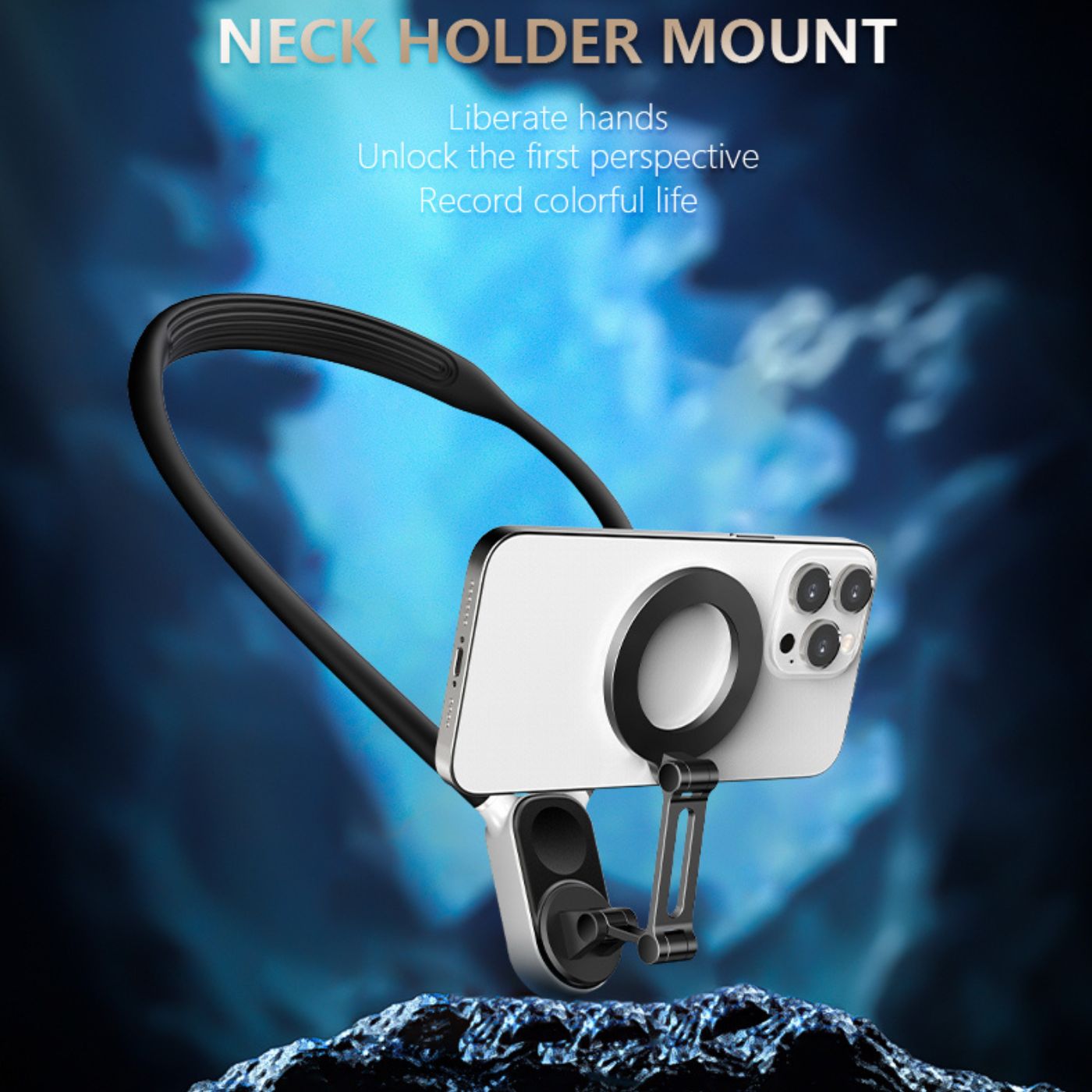 POV Magnetic Phone Holder & Neck Mount