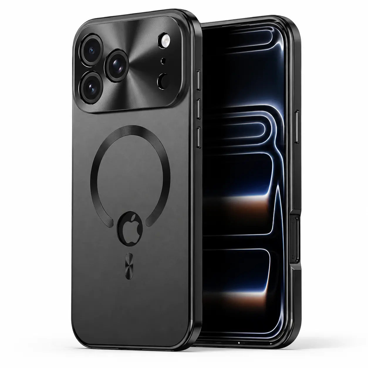 privacy iphone case midnight black #color_Midnight Black