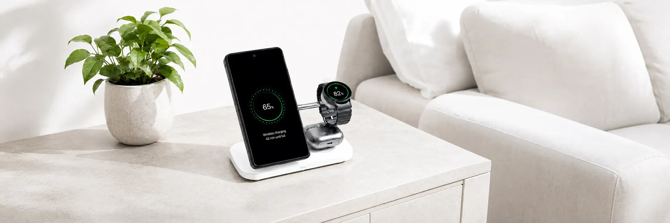 Samsung 3-in-1 wireless charging station for Galaxy Watch and earbuds