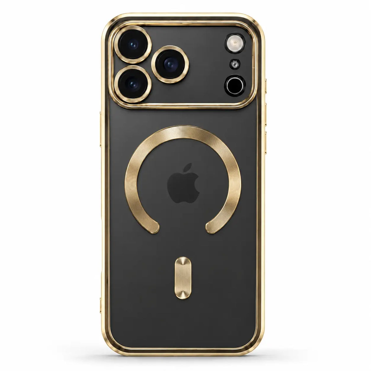 Magnetic shockproof phone case with reinforced corner protection

